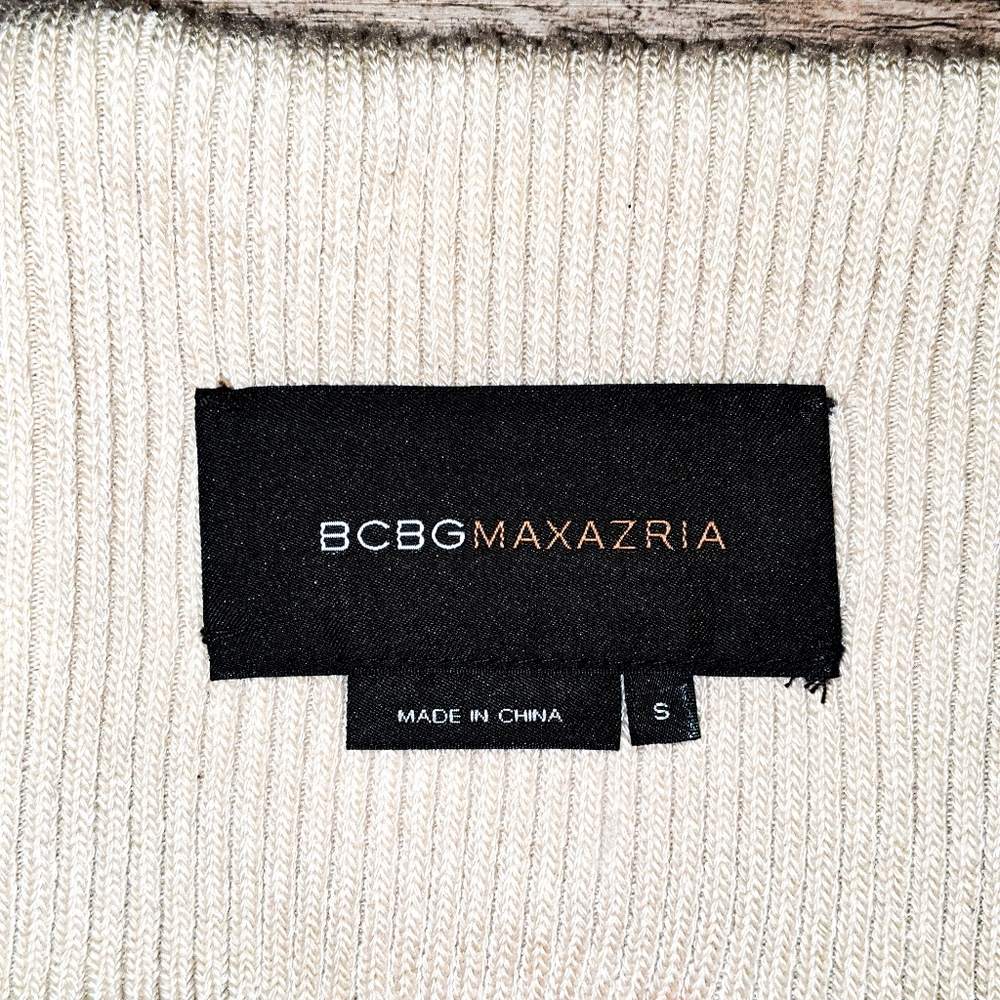 BCBGMAXAZARIA Genuine Leather Jacket - Picture 4 of 5
